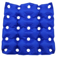 Bavlud Inflatable Blue Air Seat Cushion - Portable Comfort for Travel, Office, and Outdoor Seating, Ergonomic Design for Maximum Support and Pressure Relief